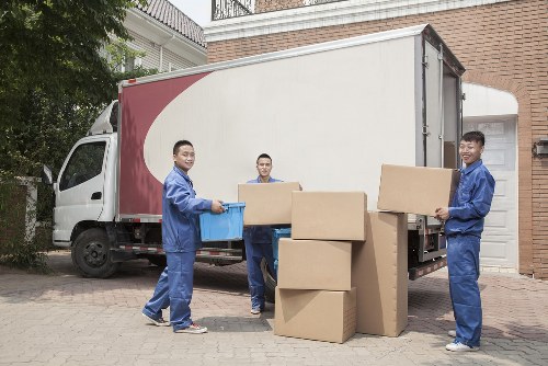 Bulky furniture collection in a Bromley residential street