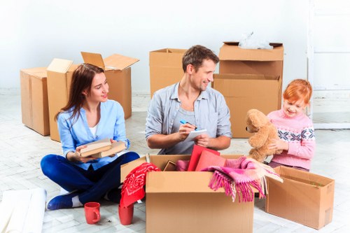 Apartment move with careful handling of furniture in Bromley