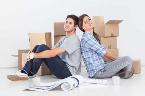 Commercial moving team planning an office relocation in Bromley