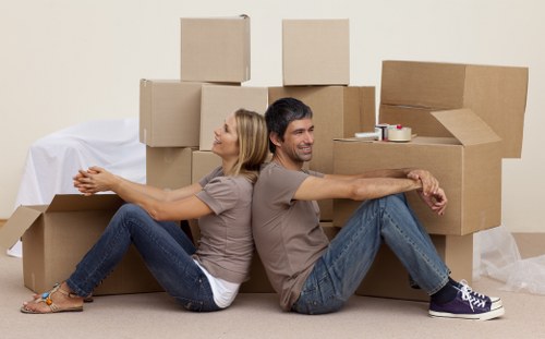 Local van service assisting with small business delivery in Bromley