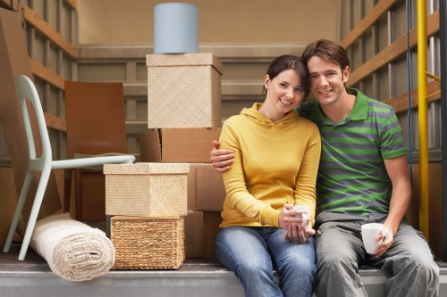 Careful furniture transport during a Bromley move