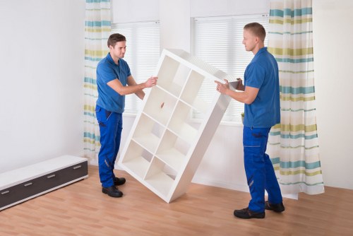 Commercial moving and office transport support