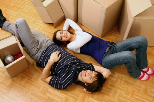Waste handling and compliance terms for a moving service