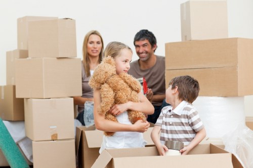 Local movers handling flat access in Bromley